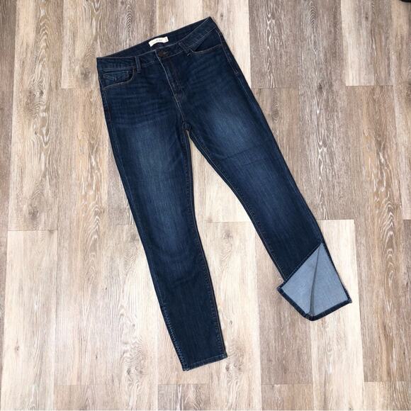 Unpublished Split Hem Dark Wash Jeans 31 EUC - Picture 1 of 10